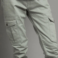 Men's Cargo Trousers - Light Grey LWR-0484