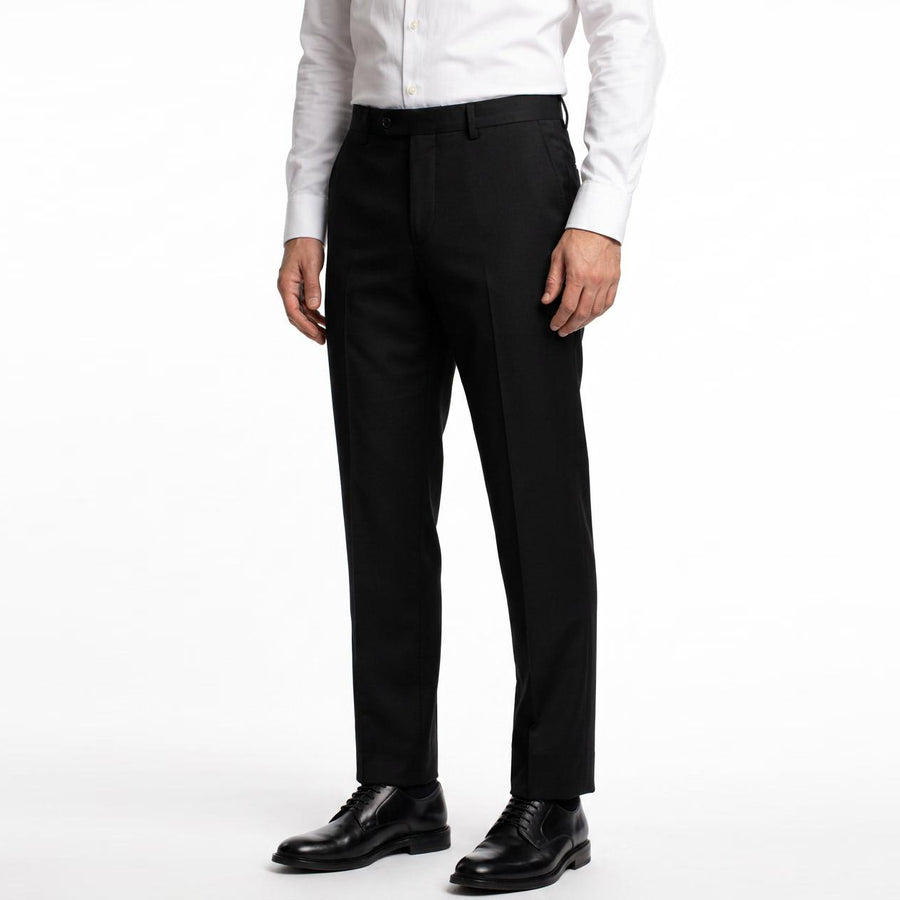 Black 4-Pocket  Dress Pants
