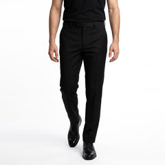 Black 4-Pocket  Dress Pants