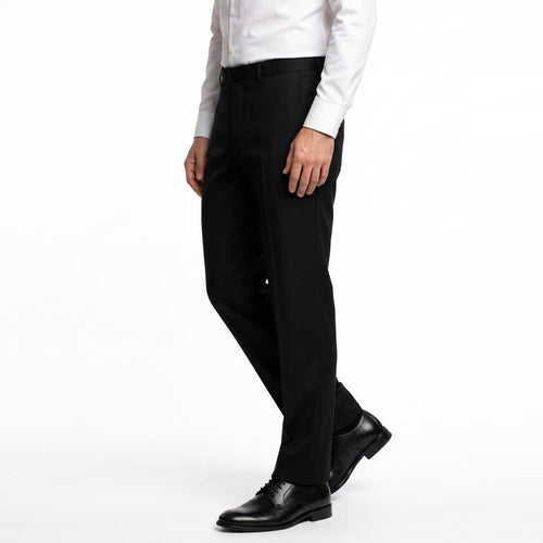 Black 4-Pocket  Dress Pants