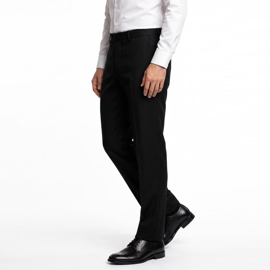 Black 4-Pocket  Dress Pants