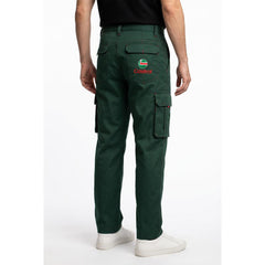 CASTROL Brand 6-Pocket Men's Cargo Trouser Green