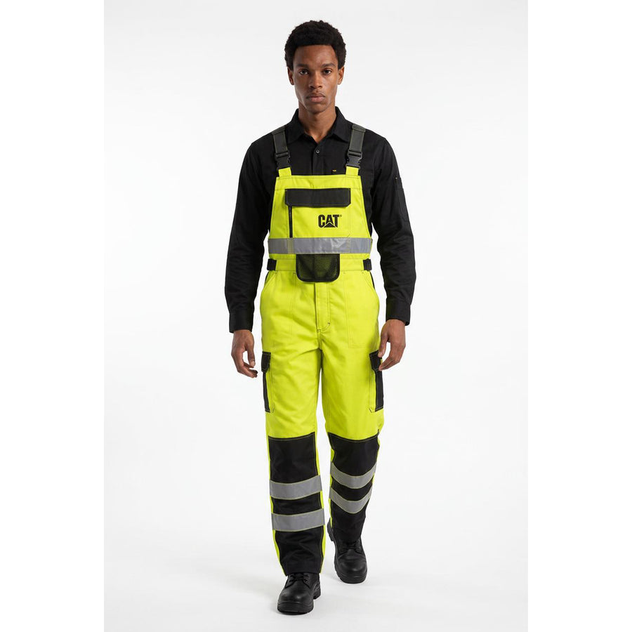 CATERPILAR Branded Bib Coverall Twill Fabric