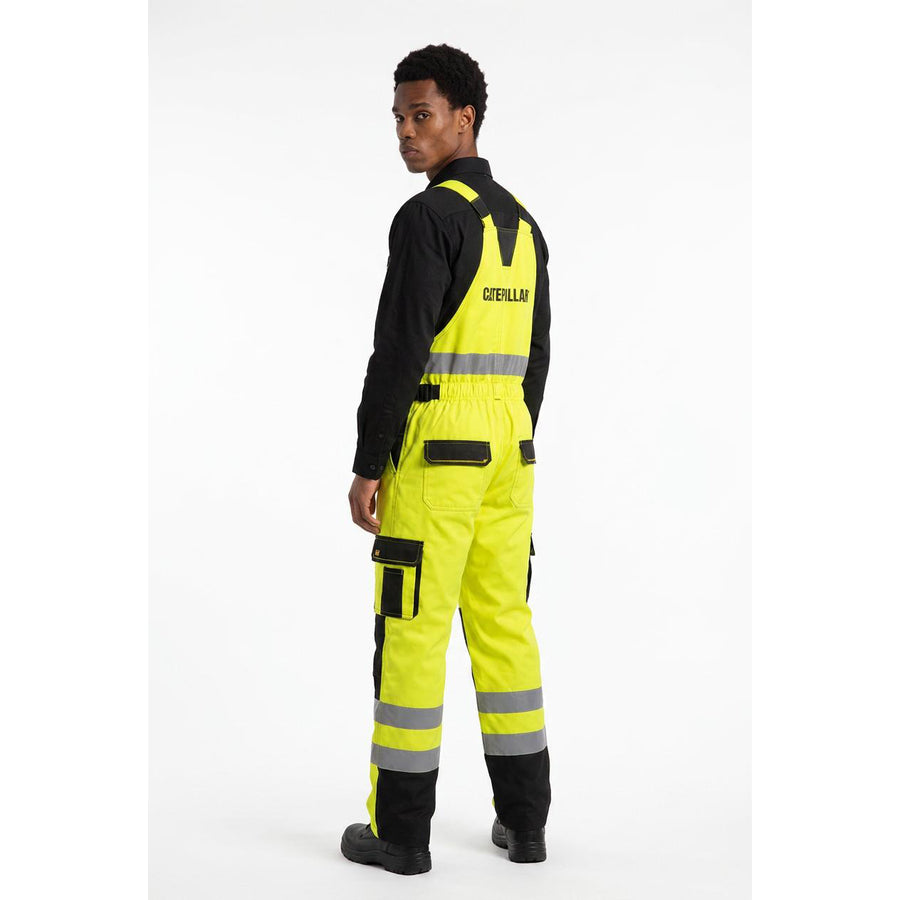 CATERPILAR Branded Bib Coverall Twill Fabric