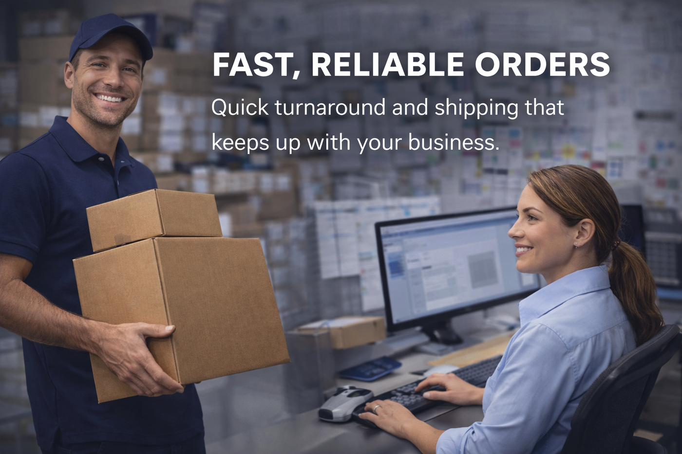 Fast production & delivery