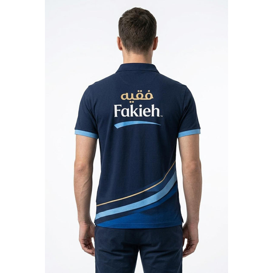 Fakieh Branded Navy Blue Comb Cotton