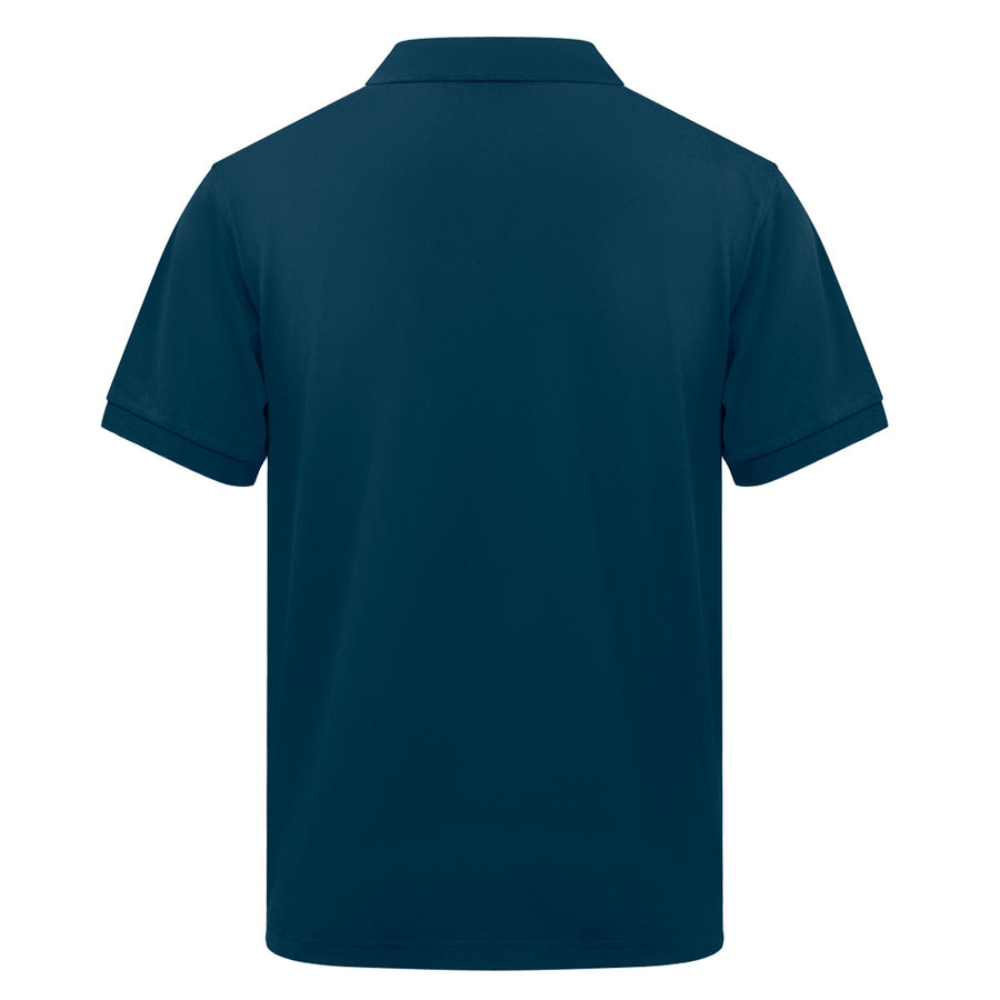 Honeycomb Short Sleeve CVC Polo Shirt