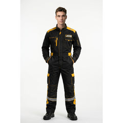JCB Branded Coverall Twill Fabric
