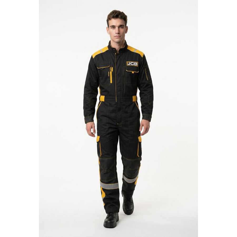 JCB Branded Coverall Twill Fabric