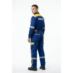 KOMATSU Branded Coverall Twill Fabric