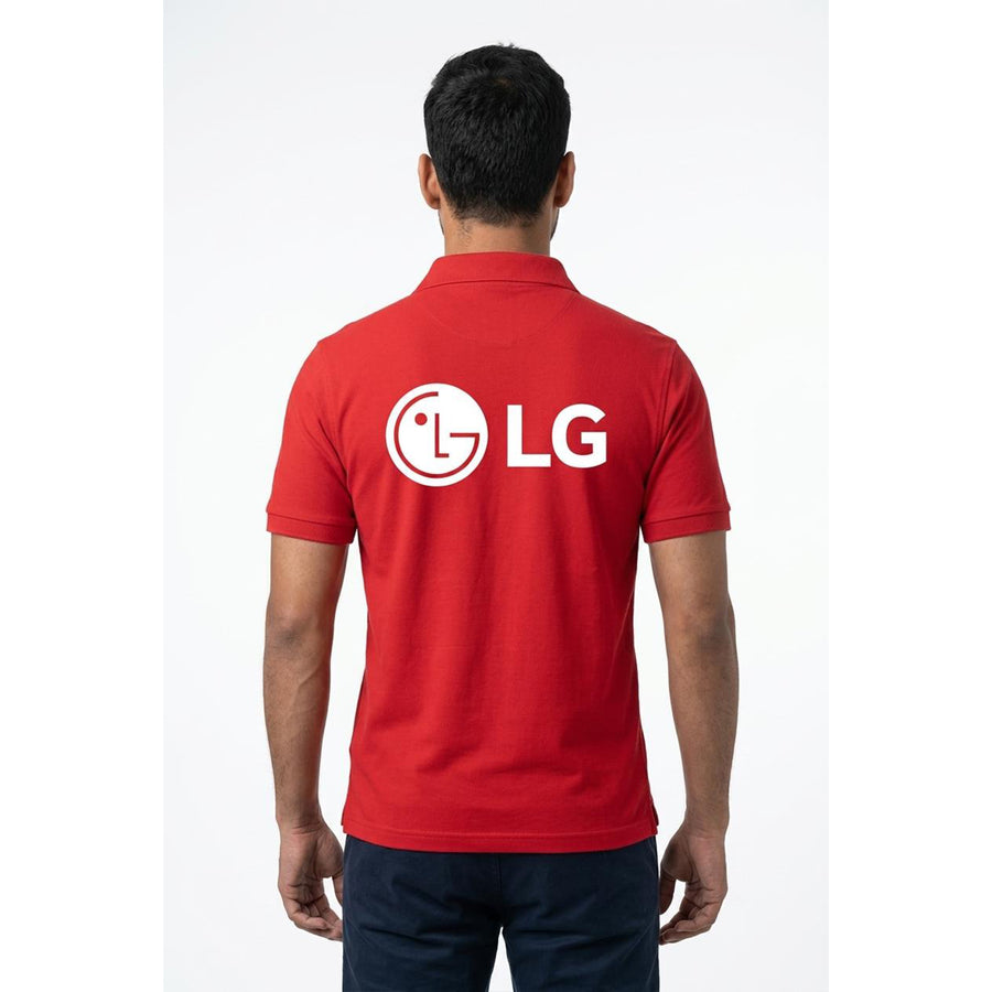 LG Branded Pique Polo