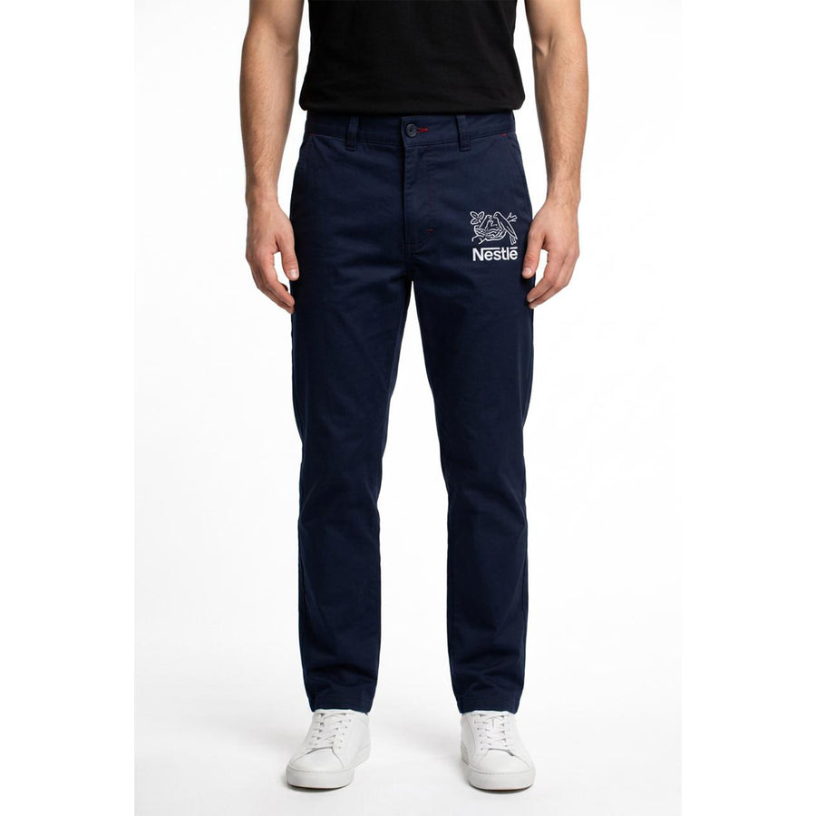 NESTLE Blue 4-Pocket  Dress Pants