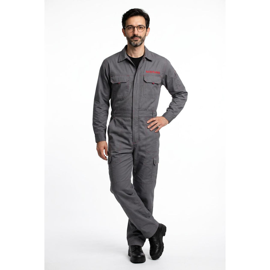 NISSAN Branded Coverall Twill Fabric