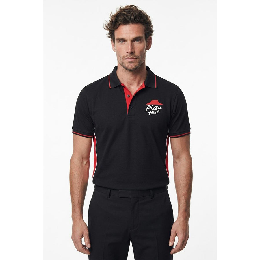 PIZZA HUT Branded Pique Polo