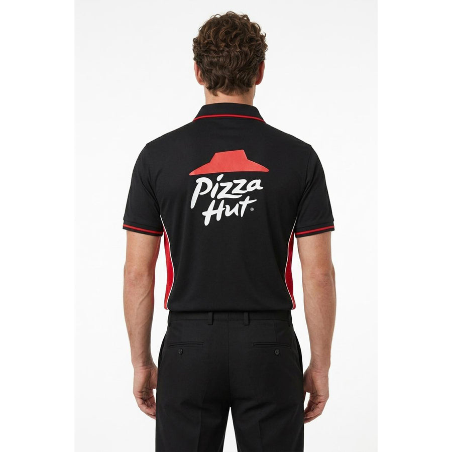 PIZZA HUT Branded Pique Polo