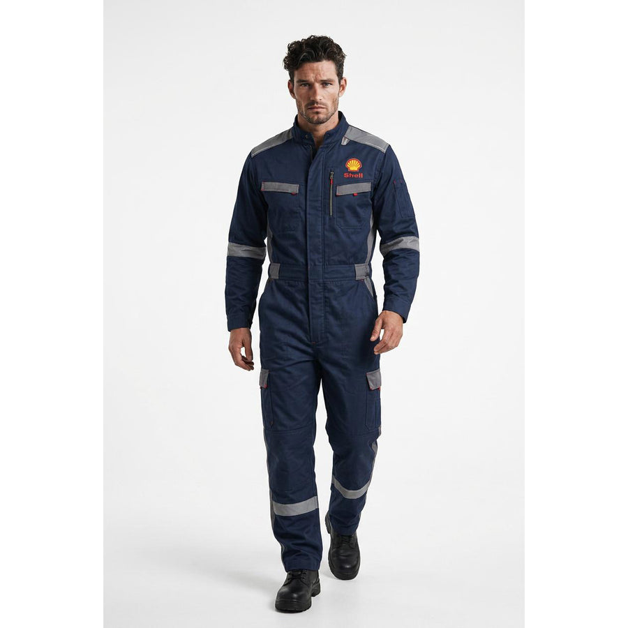 SHELL Branded Coverall Twill Fabric