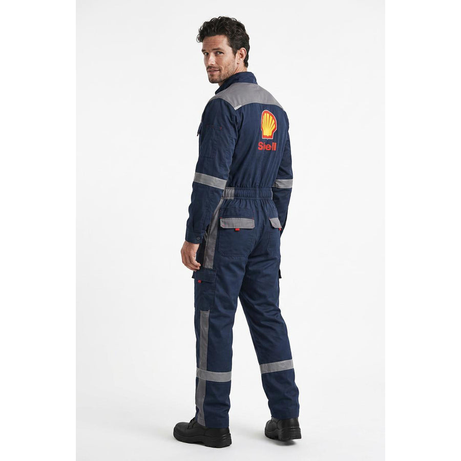 SHELL Branded Coverall Twill Fabric