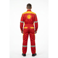 SHELL Branded Coverall Twill Fabric