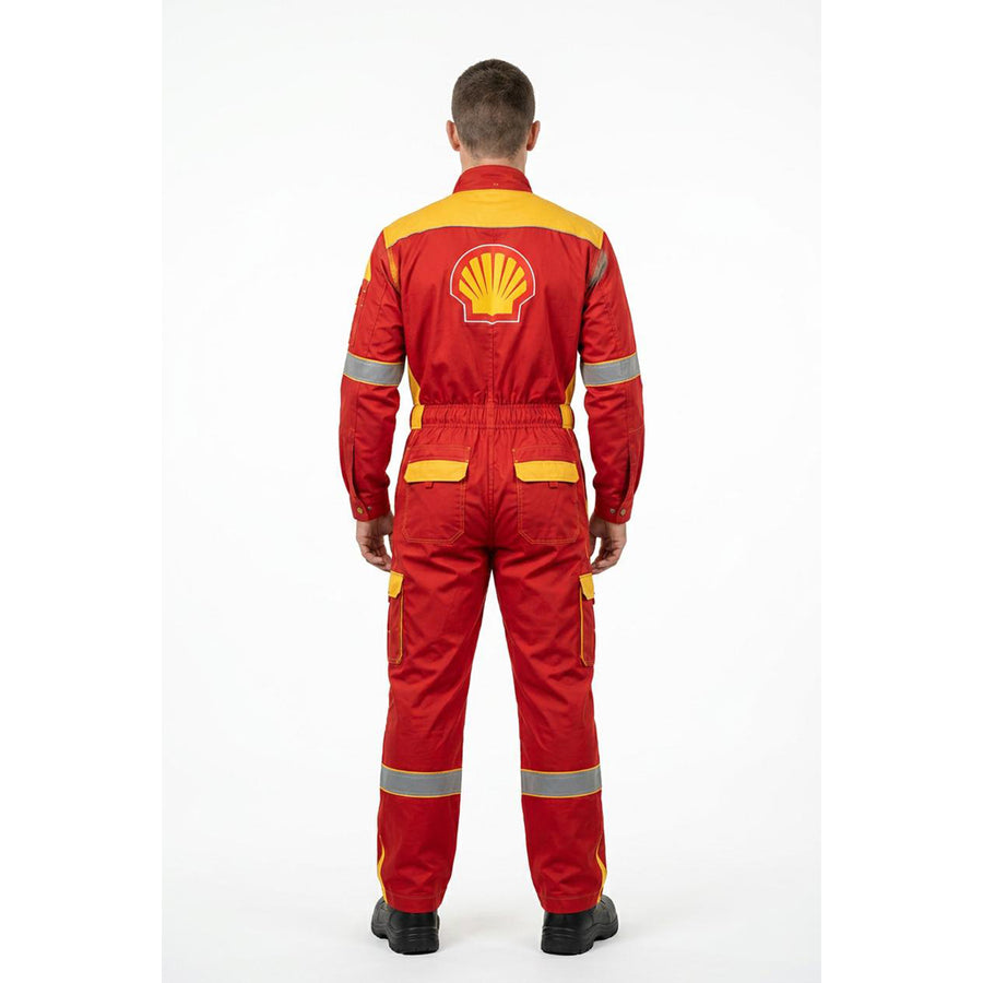 SHELL Branded Coverall Twill Fabric