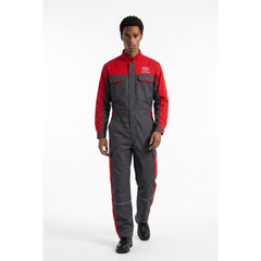 TOYOTA Red Branded Coverall Twill Fabric