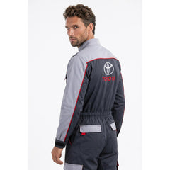 TOYOTA Grey Branded Coverall Twill Fabric