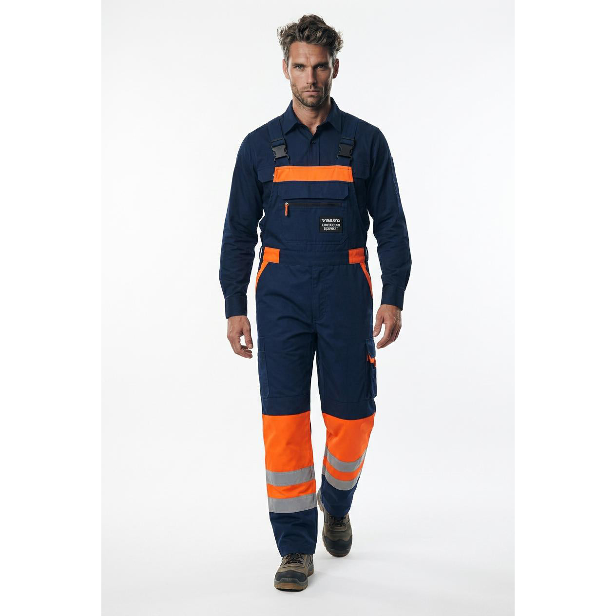 VOLVO Branded Bib Coverall Twill Fabric
