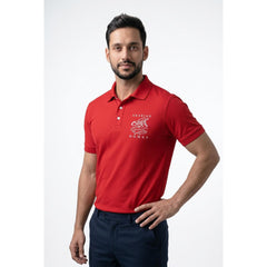 Arabian Home Red Branded Pique Polo