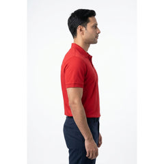 Arabian Home Red Branded Pique Polo