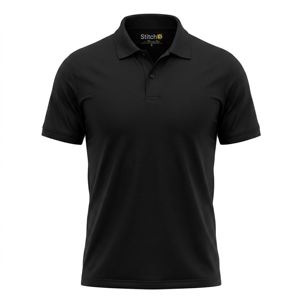Black Dry Fit Polo