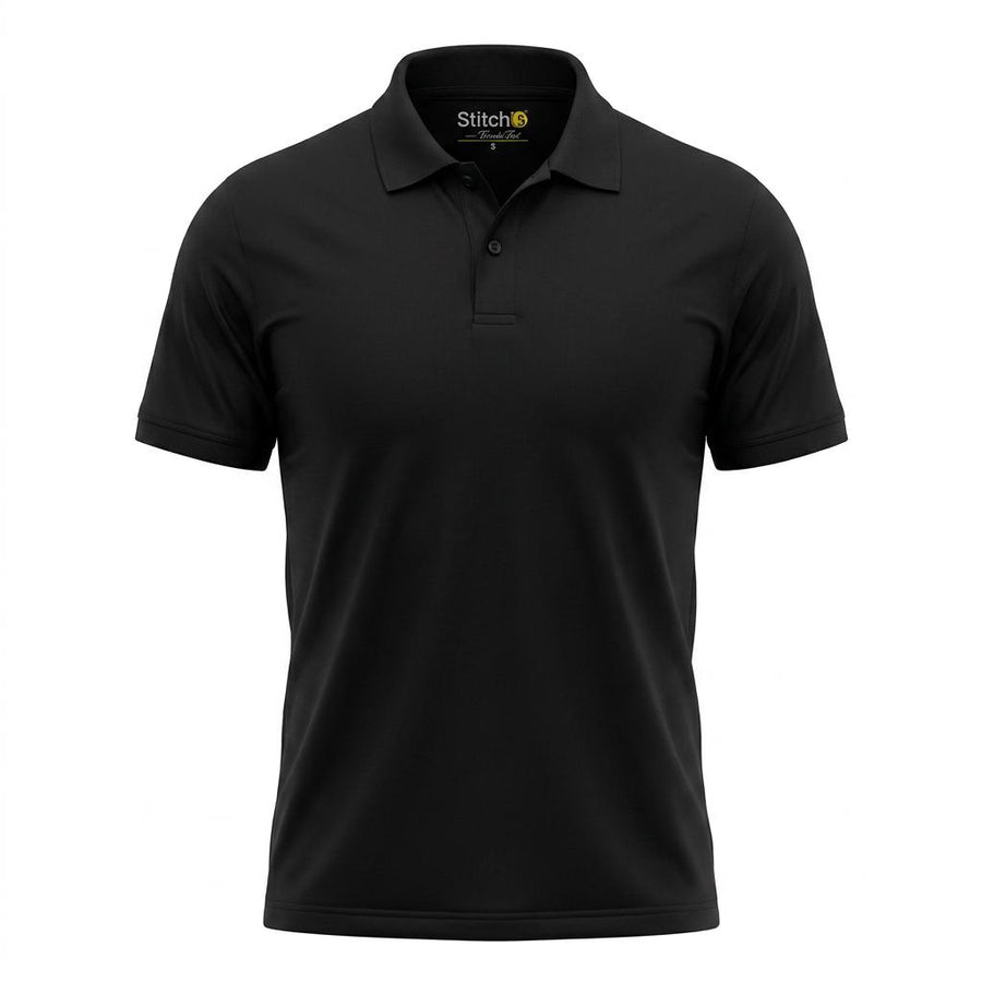 Black Dry Fit Polo