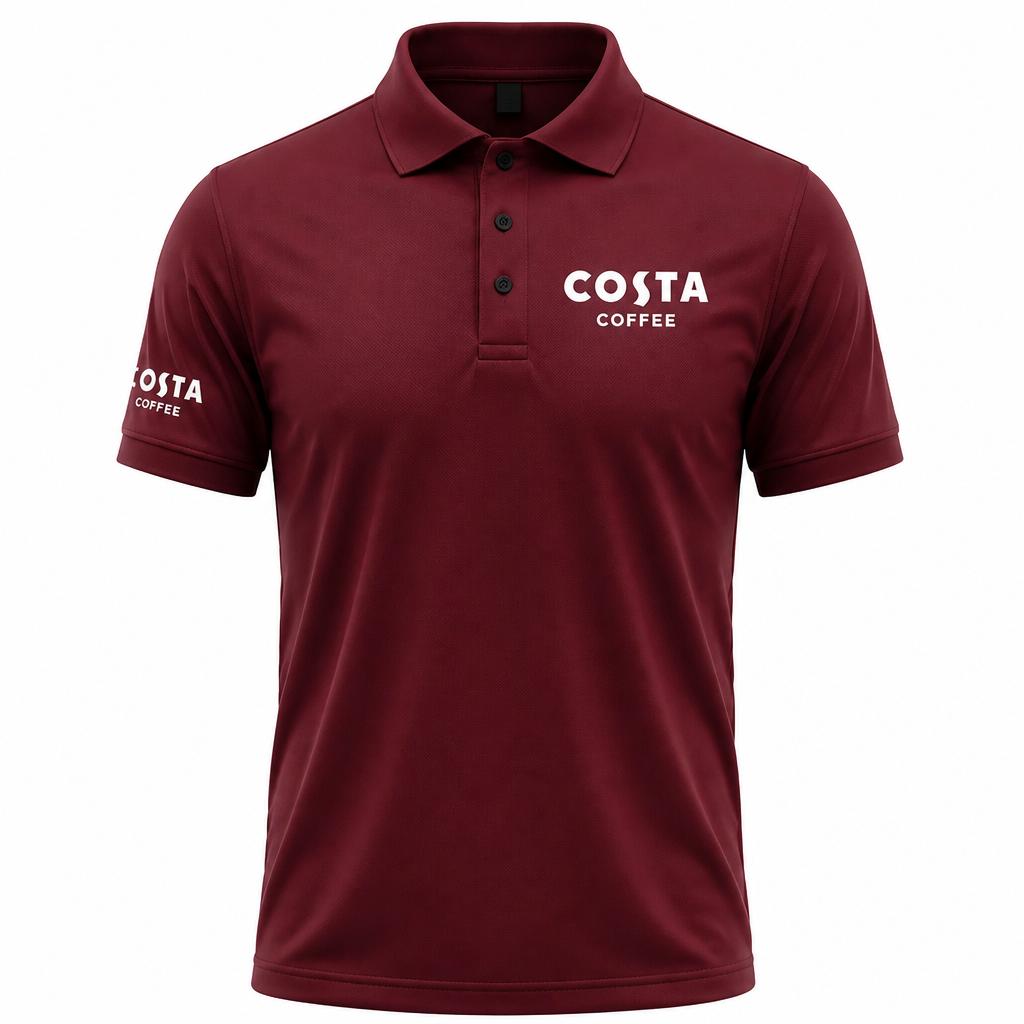 Maroon Dry Fit Polo