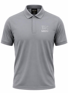 Gray Dry Fit Polo