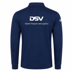 Navy Blue Full Sleeve Dry Fit Polo