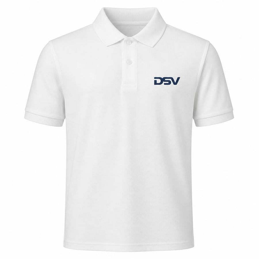 White Dry Fit Polo