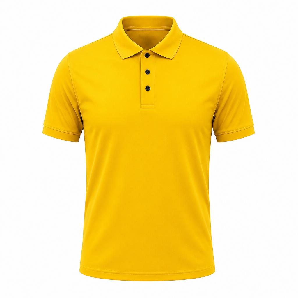 Yellow Dry Fit Polo