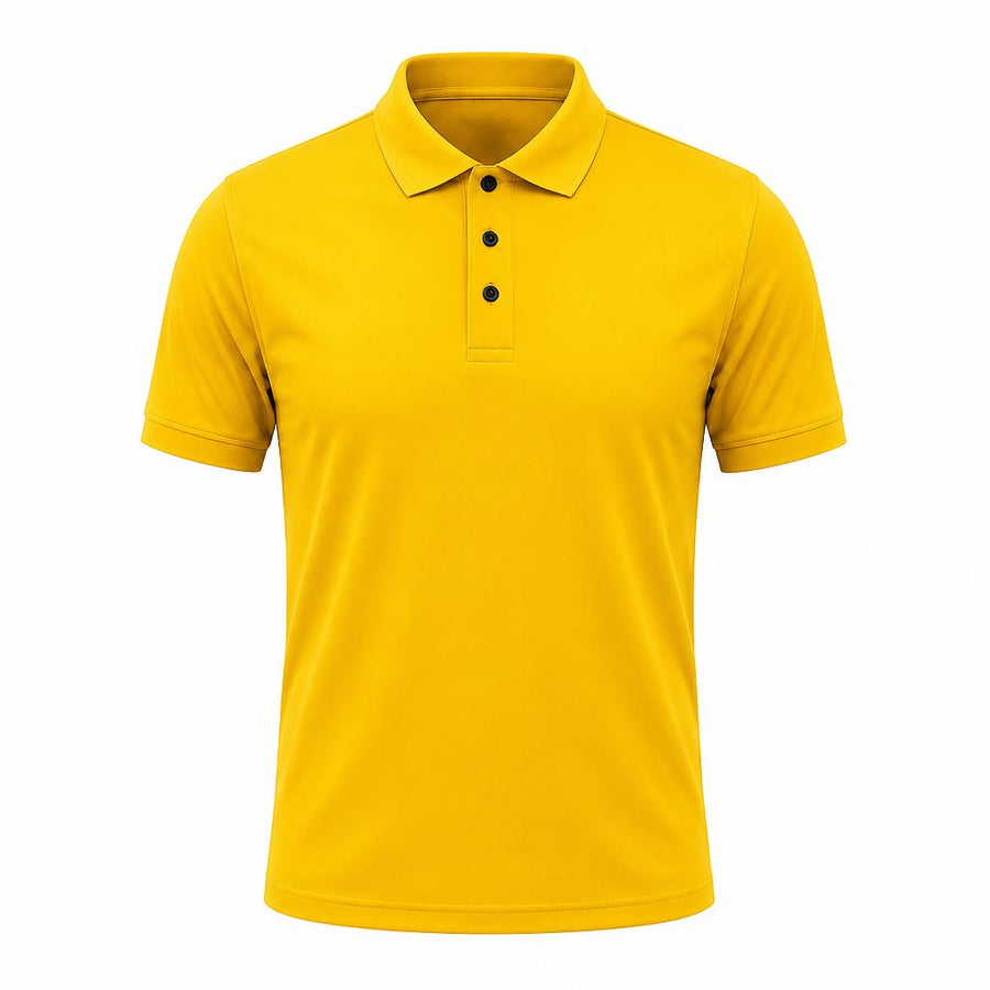 Yellow Dry Fit Polo
